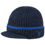 Deer Beanie Hat with Peak by Stetson navy