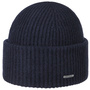 Classic Uni Wool Beanie Hat by Stetson navy