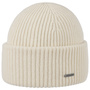 Classic Uni Wool Beanie Hat by Stetson cream white