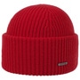 Classic Uni Wool Beanie Hat by Stetson red