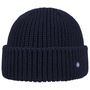 Beanie Hat with Cuff by Hammaburg navy