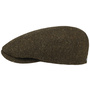 Standsfield Virgin Wool Flat Cap by Stetson olive