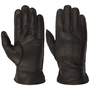 Classic Uni Goat Leather Gloves by Stetson dark brown