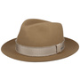 Tavarell Fedora Fur Felt Hat by Stetson beige