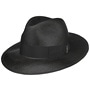 Amedeo Bogart Panama Hat by Borsalino black
