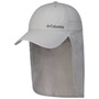 Schooner Cap with Neck Protection by Columbia grey