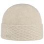 Milled Wool Hat with Cuff by Seeberger beige