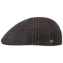 Tressy Check Flat Cap by Bailey 1922 dark brown