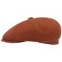 Classic Wool Hawker Flat Cap by Kangol orange
