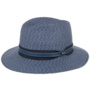 Valisto Traveller Straw Hat by Lipodo blue-grey