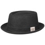 Classic Pork Pie Denim Hat by Stetson black