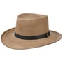 Western Gambler Wool Hat by Stetson beige