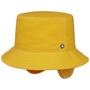 Waxed Cotton Bucket Hat by Hammaburg yellow