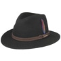 Roverton Traveller Wool Hat by Stetson black