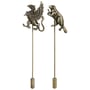 Historic Theme Hat Pin Set by Stetson golden