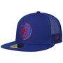 59Fifty Batting Practice Cubs Mesh Cap by New Era blue