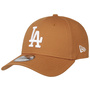 9Forty League Essential LA Dodgers Cap by New Era brown