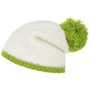 Twotone Pompom Hat white-green