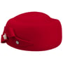 Valija Pillbox Wool Hat by Lierys red