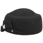 Valija Pillbox Wool Hat by Lierys black