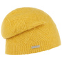 Ricarda Wool Beanie Hat by Seeberger mustard