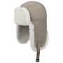Lambswool Trapper Hat by Seeberger light grey