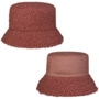 Teddy Fur Reversible Hat by Seeberger oldrose