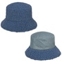 Teddy Fur Reversible Hat by Seeberger blue