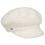 Teddy Fur Newsboy Cap by Seeberger white