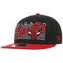 9Fifty NBA Properties Bulls Cap by New Era black-red