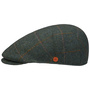 Sidney New Harris Tweed Flat Cap by Mayser green
