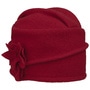 Chelsea Milled Wool Hat by Mayser dark red