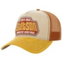 Since 1865 Brickstone Trucker Cap by Stetson beige-rust