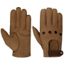 Vented Leather Gloves by Stetson brown