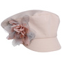 Voltana Newsboy Cap with Flower by Lierys rose