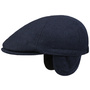 Thinsulate Flat Cap with Ear Flaps by Lipodo navy