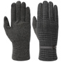 Houndstooth Full-Fingered Gloves by Lipodo grey