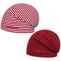 Reversible Long Beanie by Hammaburg red