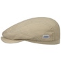 Sustainable Cotton Driver Flat Cap by Stetson beige