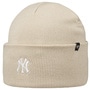MLB Yankees Base Runner Beanie Hat by 47 Brand beige
