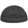 Cotton Melange Docker Hat by Stetson anthracite