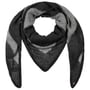 Twotone Triangular Scarf with Cashmere by Fraas anthracite