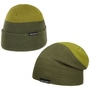 Malou Twotone Beanie Hat by Chillouts olive