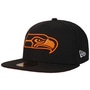 59Fifty NFL Twotone Seahawks Cap by New Era black