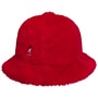 Faux Fur Casual Cloth Hat by Kangol red