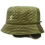 Dash Quilted Bin Cloth Hat by Kangol olive