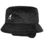 Dash Quilted Bin Cloth Hat by Kangol black