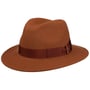Piemonte Traveller Wool Hat by Borsalino rust