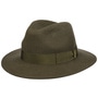 Piemonte Traveller Wool Hat by Borsalino darkolive