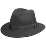 Piemonte Traveller Wool Hat by Borsalino grey-mottled
